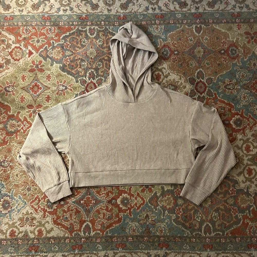 ALO Yoga Cropped Hoodie